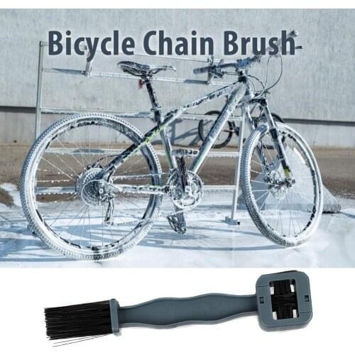 Bicycle Chain Brush Cleaning Brush Mountain Bike Durable Chain 360-degree Cleaner For Chains And Flywheels Narrow Bicycle Parts