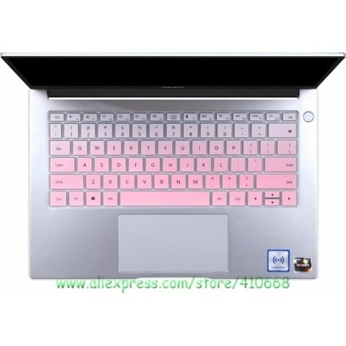 For HUAWEI MateBook D 14 2020 R5 3500U Linux Laptop Silicone Dustproof Keyboard Cover Skin Protector Mate Book D14 2020
