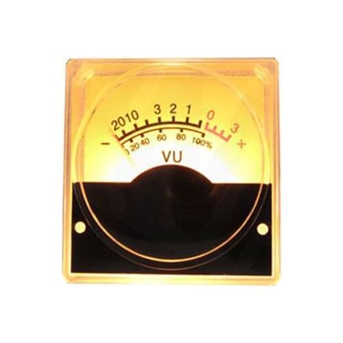 Pointer meter amplifier VU table DB table level meter pressure gauge with white LED backlight of high quality