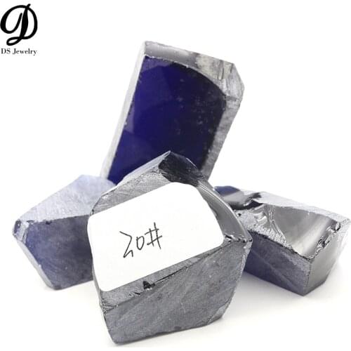 Top Quality #30 Sapphire Blue Dark Nanosital In Loose Gemstone