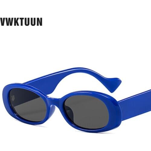 VWKTUUN Sunglasses Women 2020 Oval Glasses UV400 Sunglasess Hip-hop Glasses Small Frame Driver Shades for Women Sun glasses