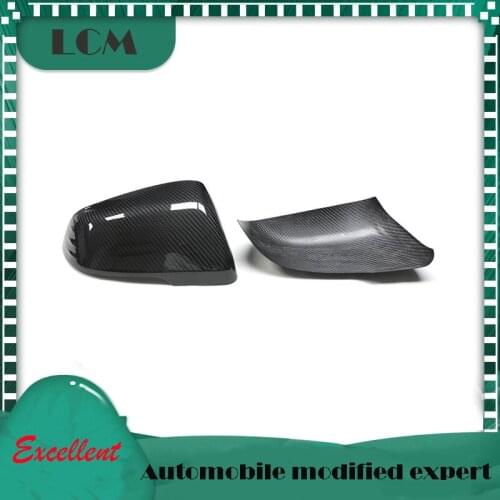 2018-UP For-BMW F52 F45 F46 F48 F49 F39 Add On/OEM Replacement Style Carbon Fiber Body Side Rear View Mirror Cover