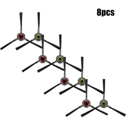 8pcs Spare Side Brushes For Yeedi K650 Robot Vacuum Cleaner & Mop Cleaning Brush Part