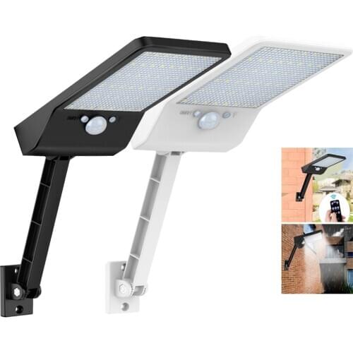 800lm 48 led Solar Lights Outdoor Waterproof Lamp Spotlight With Three Modes Adjustable Angle For Garden wall path lamp