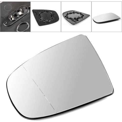 Artudatech Left / Right Heated Wing Side Mirror White Glass For BMW X5 X6 E70 E71 E72 2008-2014 51167174981