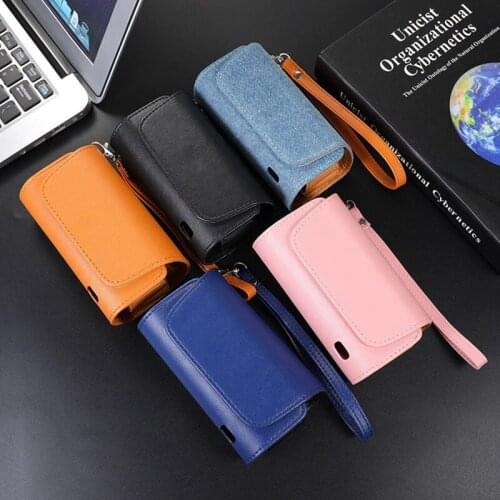 Cover Case For Iqos 3 Cigarette Accessories Leather Anti-wrinkle Luxury Low-key Carrying Protective Case For Iqos 3.0