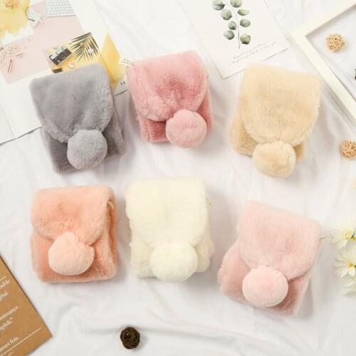 Baby Shawl Children Scarf Girls Scarves Infant Shawl Boy Winter Warm Accessories Plush Neck Collar Cheap New Parent Korean Type