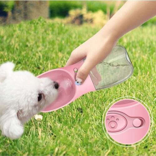 Dog Water Dispenser Pet Dog Water Bottle Portable Bottle for Dog Drinking Feeder Outdoor Travel Water Bowl Pet Product