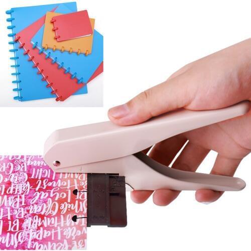 Mushroom Hole Shape Hole Punch DIY Paper Cutter T-type Puncher Craft Machine Offices Stationery
