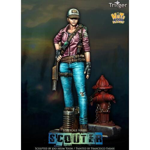 [Loong Way Miniatures] Nuts Planet Scouter 75mm Resin Miniature