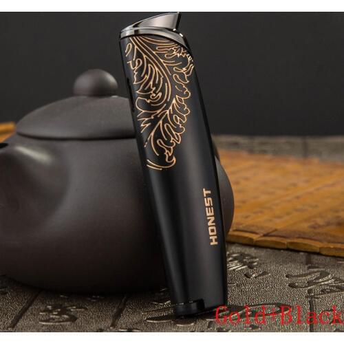 Honest Skylark Jet Torch Flame Windproof Lighter Cool Design Metal Cigarette Cigar Lighter with Gift Box