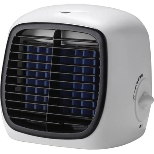 Mini Air Conditioner With Cooling Fan USB Plug Usb Desktop Home Portable Air Cooler Humidification And Refrigeration Spray