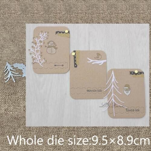 New Design Craft Metal stencil mold Cutting Dies 2pcs leaves decoration scrapbook die cuts Album Paper Card Craft Embossing