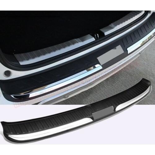 Stainless Rear Guard Bumper Trim Cover Sill Trunk Scuff Plate For Honda CRV CR-V 2012-2016