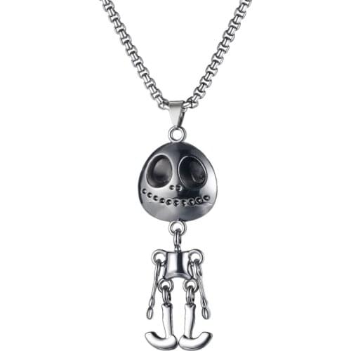 FAMI NECKLACES European and American new activities alien alloy pendant hip hop street net red wild sweater chain