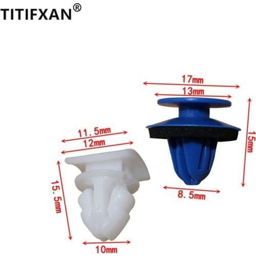 10PCS Car rear front wheel arch eyebrow clip for Q3 Q5 Q7 fender plastic fastener