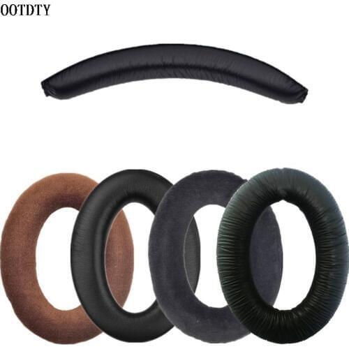Replacement Leather Flannel Earpads Ear Cushion Cover Headband for PXC450 PXC350 PC350 HD380 PRO HME95 G4ME Zero Game Headphones