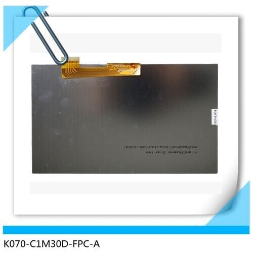 K070-C1M30D-FPC-A 7 inch lcd screen 30 pin 163MM*97MM*3MM