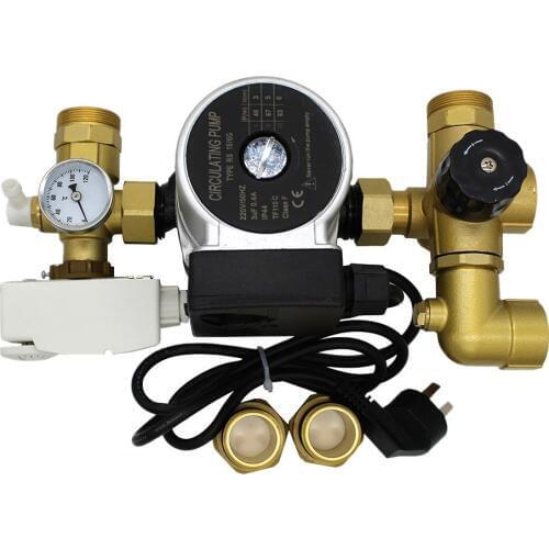 Thermostatic pump mixer blender for Water Underfloor Heating Manifold mixing valve water mixing center water mixing system