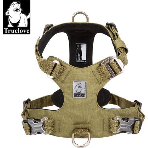 Truelove Reflective Dog Adjustable Harness Lightweight Durable Nylon Pet Dog Waterproof Vest Harness For Small Large Dogs Perros