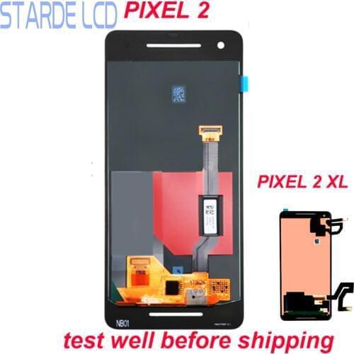 For 6.0" Google Pixel 2 XL LCD Display Touch Screen Digitizer Assembly for Google Pixel 2 XL LCD Pixel2 Screen Replacement
