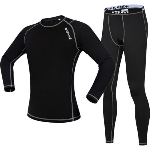 Winter Cycling skin jersey sets Thermal Fleece Men Breathable MTB Mountain long sleeve base layer Sweatshirt Bike Riding Choths