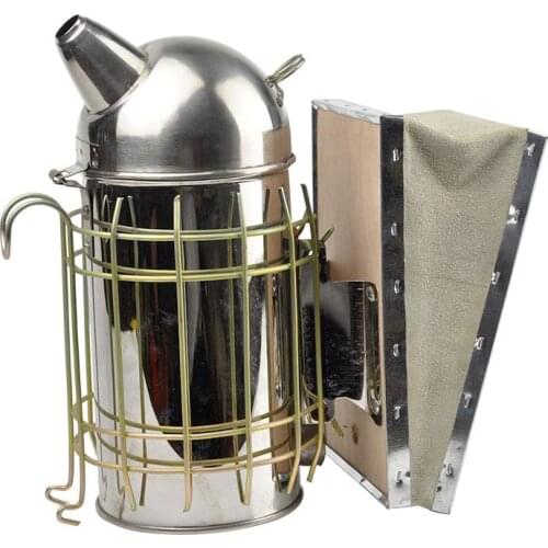 1pcs bee smoker smoke bees beekeeping smoker Drive away bees for bee farm beekeepers smoke beekeeping smoker bee accessories