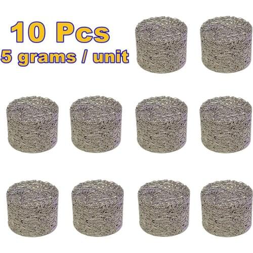 10pcs Foam Generator Filter Mesh Stainless Steel 5 Grams For Bubble Nozzle Lance Car Cleaning Tools Replacement Accessories