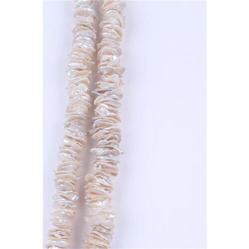 12-16mm middle hole keshi freshwater pearl strands