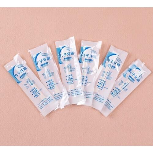 30 Pcs Disposable Soft Gauze Toothbrush Individually Packaged No Toothpaste Needed Maternity Baby Kid Elder Care