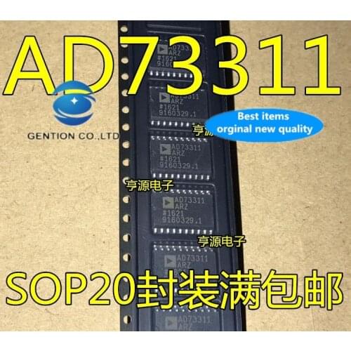 5PCS AD73311ARZ AD73311AR AD73311 SOP20 are of good quality in stock 100% new and original