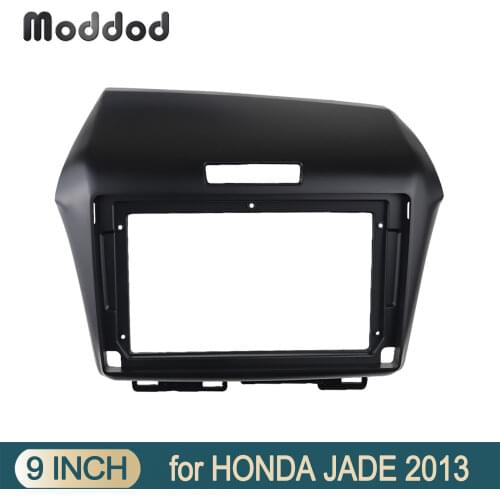 9 Inch Radio Fascias Fit for HONDA JADE 2013 Stereo Panel GPS Frame Dashboard Mount Screen Installation Trim Kit Surround Bezel