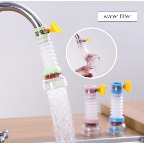 1pcs water filter kitchen faucet filter rotatable Faucet shower Maifanshi water saver anti splash extender filters accessories