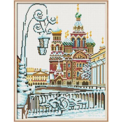 Joy Sunday 5D Diamond Painting Scenery Full Square Diamond Embroidery Icons Picture of Rhinestones Diamond Art Mosaic Decor Home