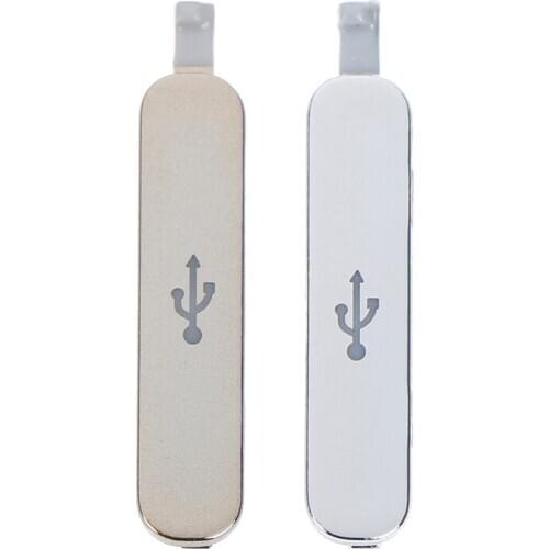 2pc USB Charge Port Flap Cover for Samsung Galaxy S5 Charge Port Dust Plug Mobile Cell Phone Dustproof Plug Replacement
