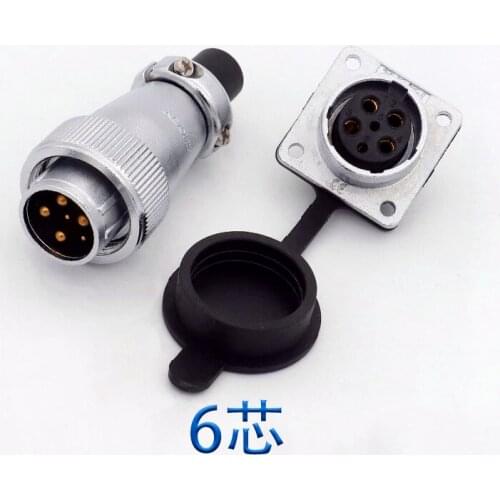 WS20 Ar Aviação Tomada Conector WS20-2/3/4/5/6/7/912 Pinos TQ KZ/Plug e Soquete Quadrado