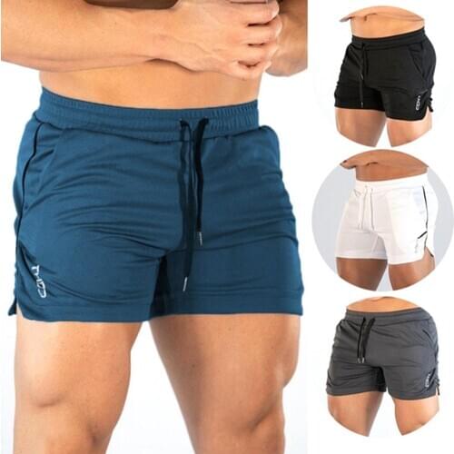 Mens Running Shorts Training Shorts Workout Bodybuilding Gym Sports Men Casual Clothing Male Fitness Jogging Training Shorts