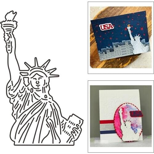 2021 New Liberty Metal Cutting Dies For Mould Cut Craft Making Greeting Card Decoration Album Paper Scrapbooking DIY No Stamps