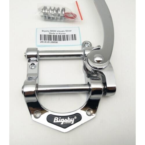 New Chrome /Gold B500 Vibrato Tailpiece System Electric Guitar Bridge Guitar Parts Made in Korea