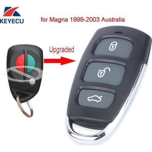 KEYECU Upgraded Remote Car Control Key Fob 304MHz for Mitsubishi Magna Verada 1999-2003 in Australia Free Programming