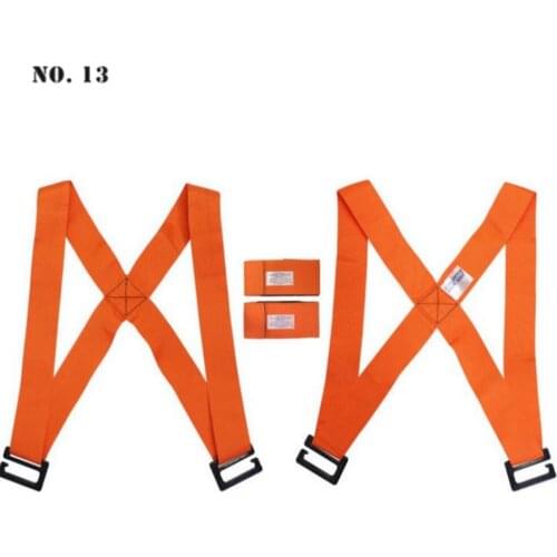 Useful Lifting Moving Strap Furniture Transport Belt In Shoulder Straps Team Straps Mover Easier Conveying Storage Orange New