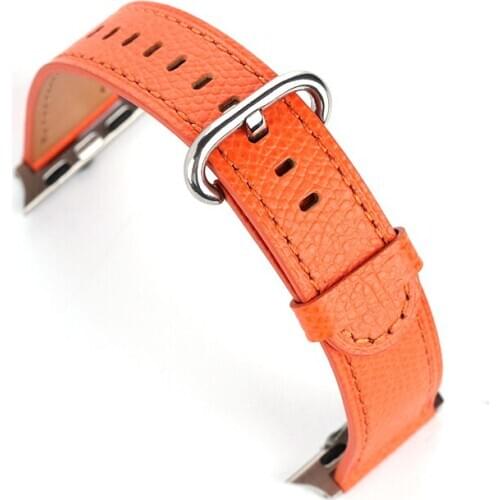 Strap for apple watch band 38MM 42MM 40MM 44MM Genuine Leather watchband For iwatch 3/2/1 For Apple Watch 4/5 Watch Accessories