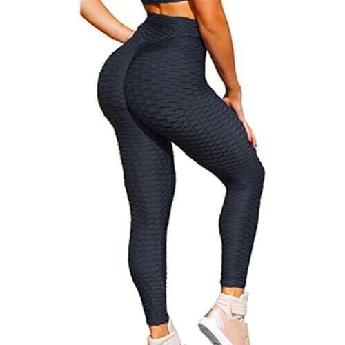High Waist Yoga Pants for Women Tummy Control Ruched Butt Lifting Workout Scrunch Leggings Booty Tights Plus size 3XL Pants