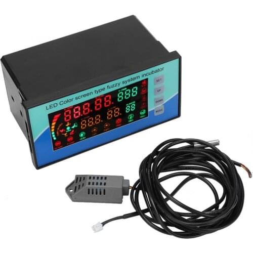 Farm Animal Supplies Thermostat Regulator Incubator Egg Hygrostat Microcomputer Automatic Temperature Digital LED Temperature
