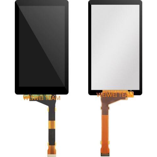 Wisecoco For wanhao D7 3d Printer LCD Screen 5.5 Inch 2K 2560x1440 Quad-HD Display +Tempered Glass Film LS055R1SX04 Panel