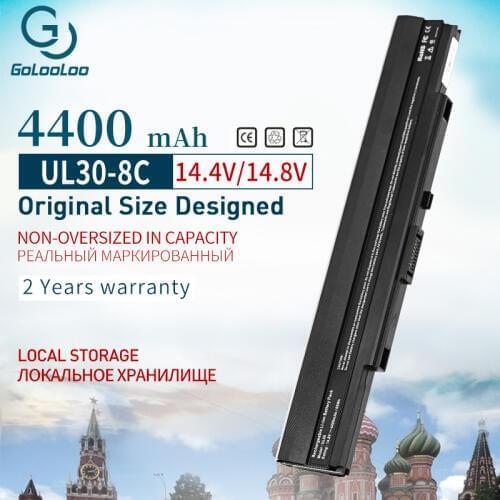 14.4v 4400MAh 8 CELL Laptop battery for Asus U30 U35 U45 UL30 UL30A UL50 UL80 UL80A A41-UL50 A41-UL80 A42-UL30 A42-UL50 A42-UL80