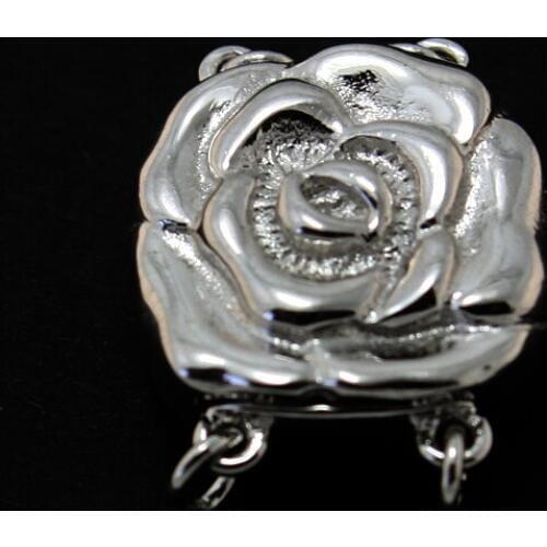 2pcs/lot 925 Sterling Silver clasp Pendant bails 14*18mm Jewelry Findings CN-BFS027