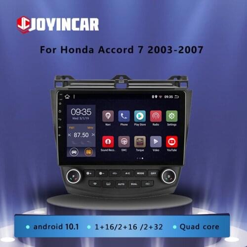 Android 10.1 Car Multimedia Radio GPS For Honda Accord 7 2003-2007 Video Car DVD player Stereo AutoRadio WIFI DVR USB WIFI