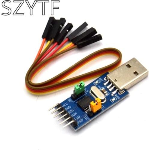 CH341T combo module USB to I2C IIC UART USB to TTL single-chip serial downloader