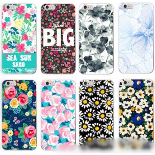 Mobile Phone Case Daisy Flower Rose Tpu Soft Cover For iPhone 11 12 Pro Max 7 8 6 6S Plus XR X XS MAX Shockproof Protective Case